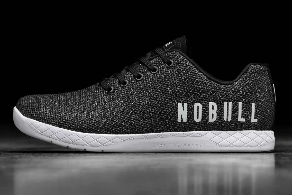 Nobull Superfabric Women\'s Trainers Black | Australia (CM6043)